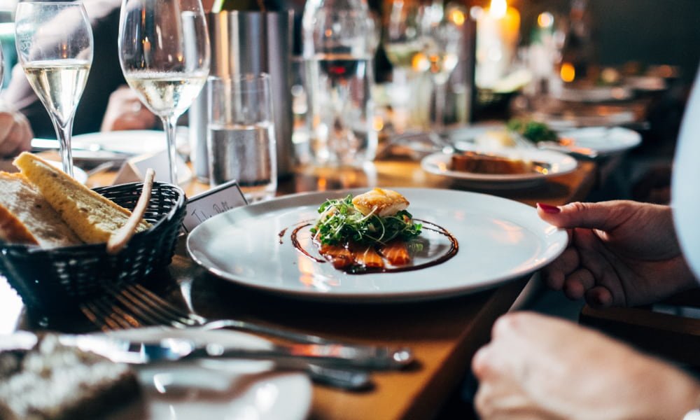 Fancy dinner in Rockville