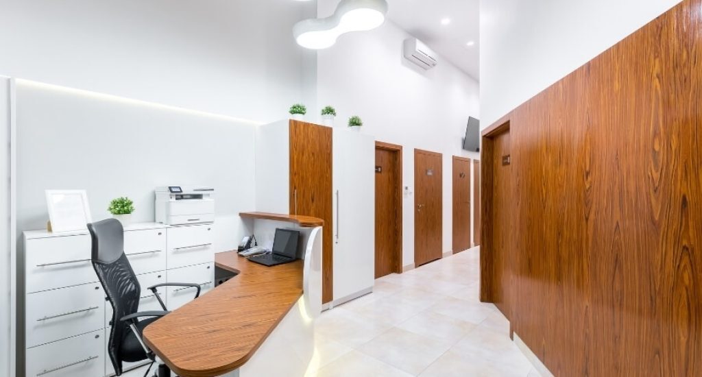 modern medical clinic