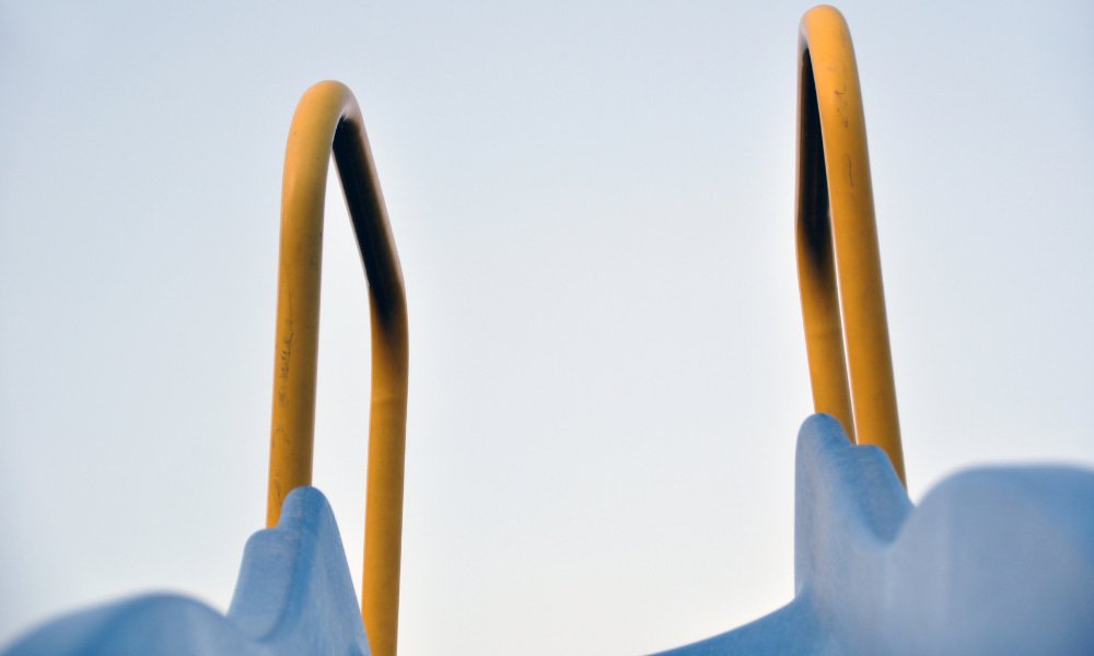 A slide at one of the parks in bethesda