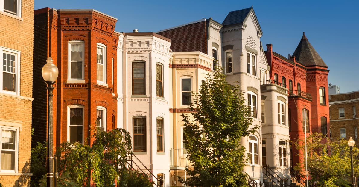 townhomes in DC area for rent